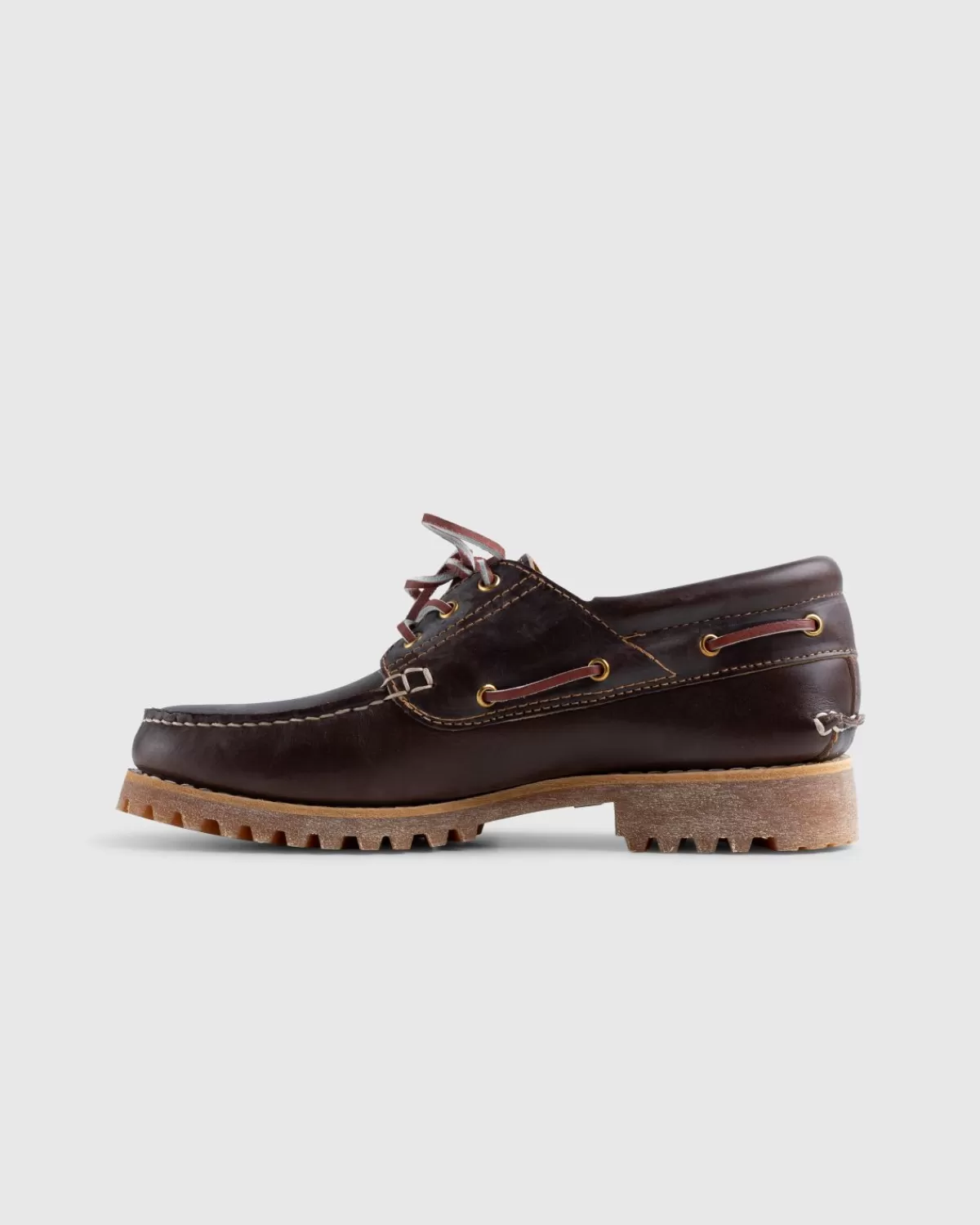 Männer Timberland Authentics 3 Eye Classic Lug Brown