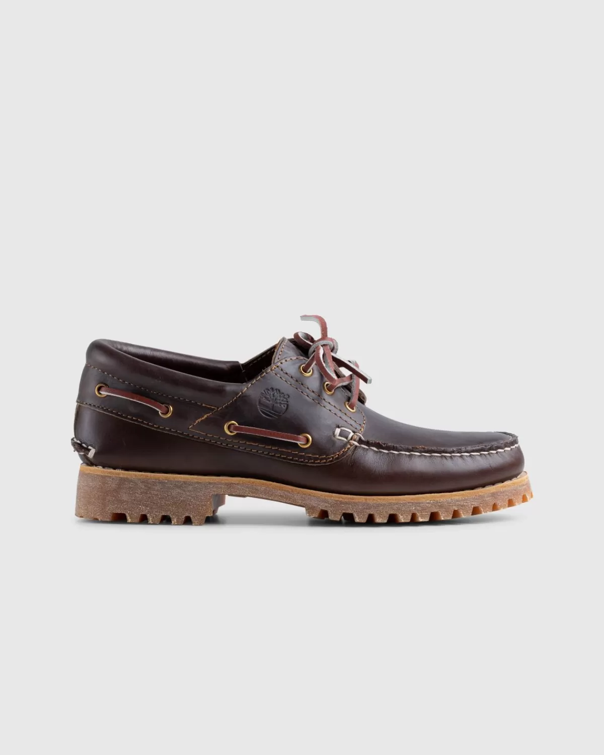 Männer Timberland Authentics 3 Eye Classic Lug Brown