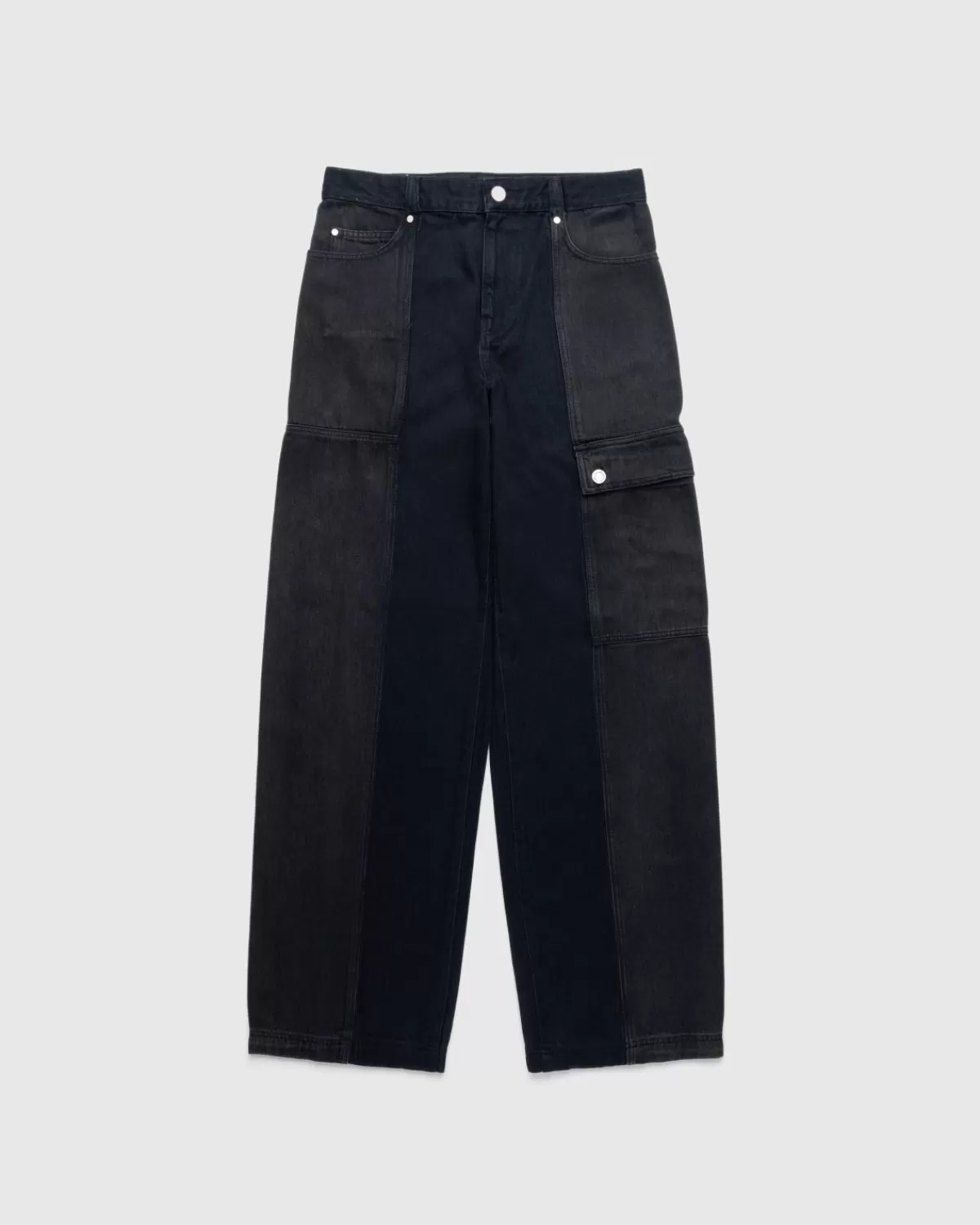 Five-Pocket Cargo Denim Schwarz>Trussardi New