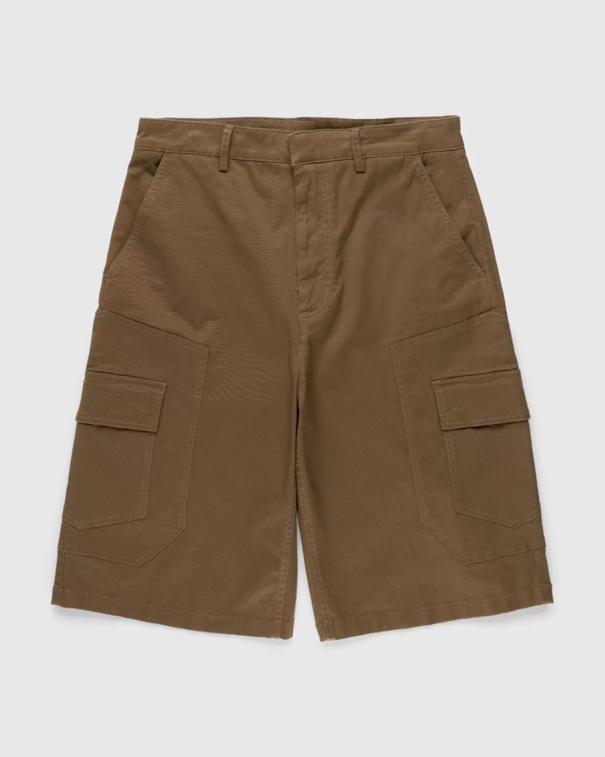 Hosenshorts Aus Gabardine, Stuckgefarbt>Trussardi Hot