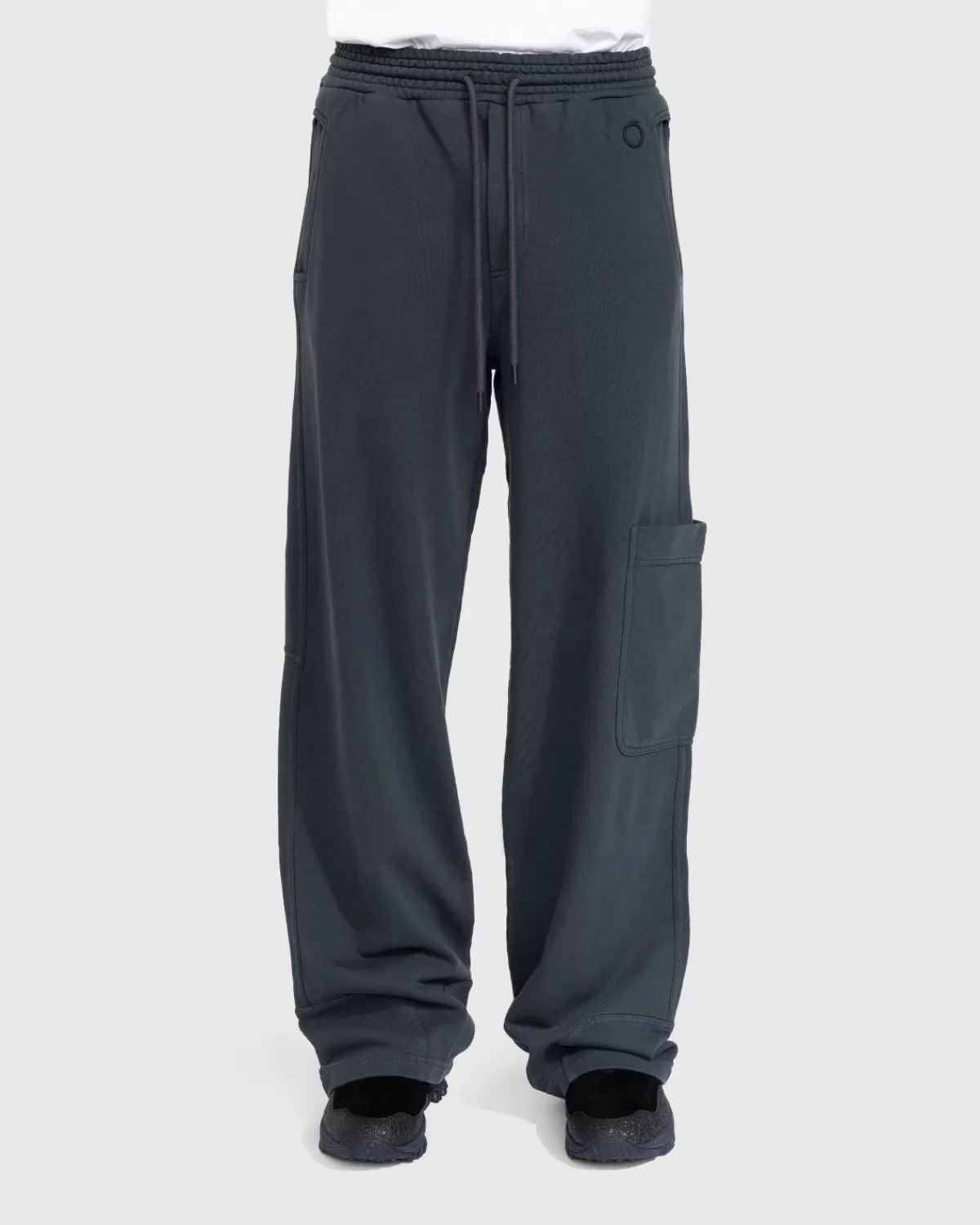 Stonewashed Greyhound Jogginghose Schwarz>Trussardi Fashion