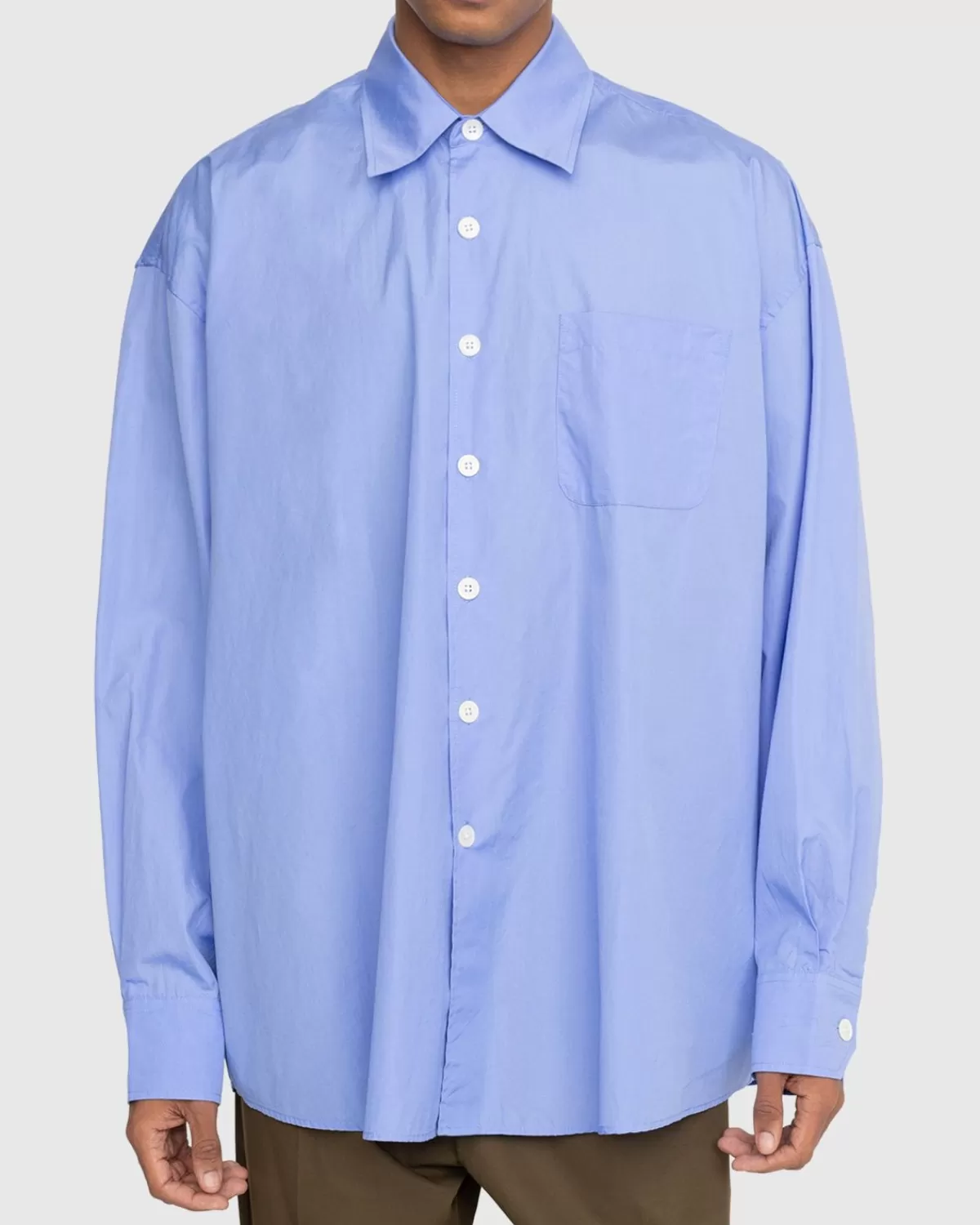 Unser Vermachtnis Borrowed Shirt Blau>Our Legacy Best Sale