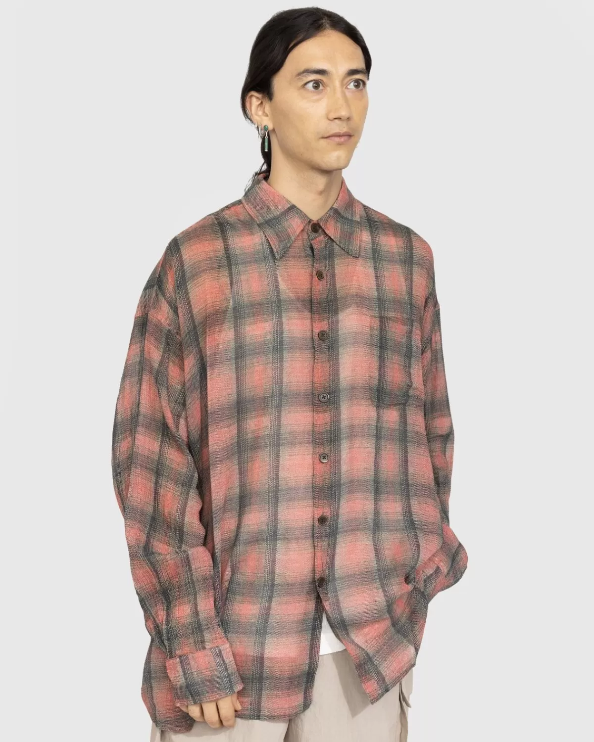 Unser Vermachtnis Borrowed Shirt Mit Grosem Lumbercheck-Print>Our Legacy Store