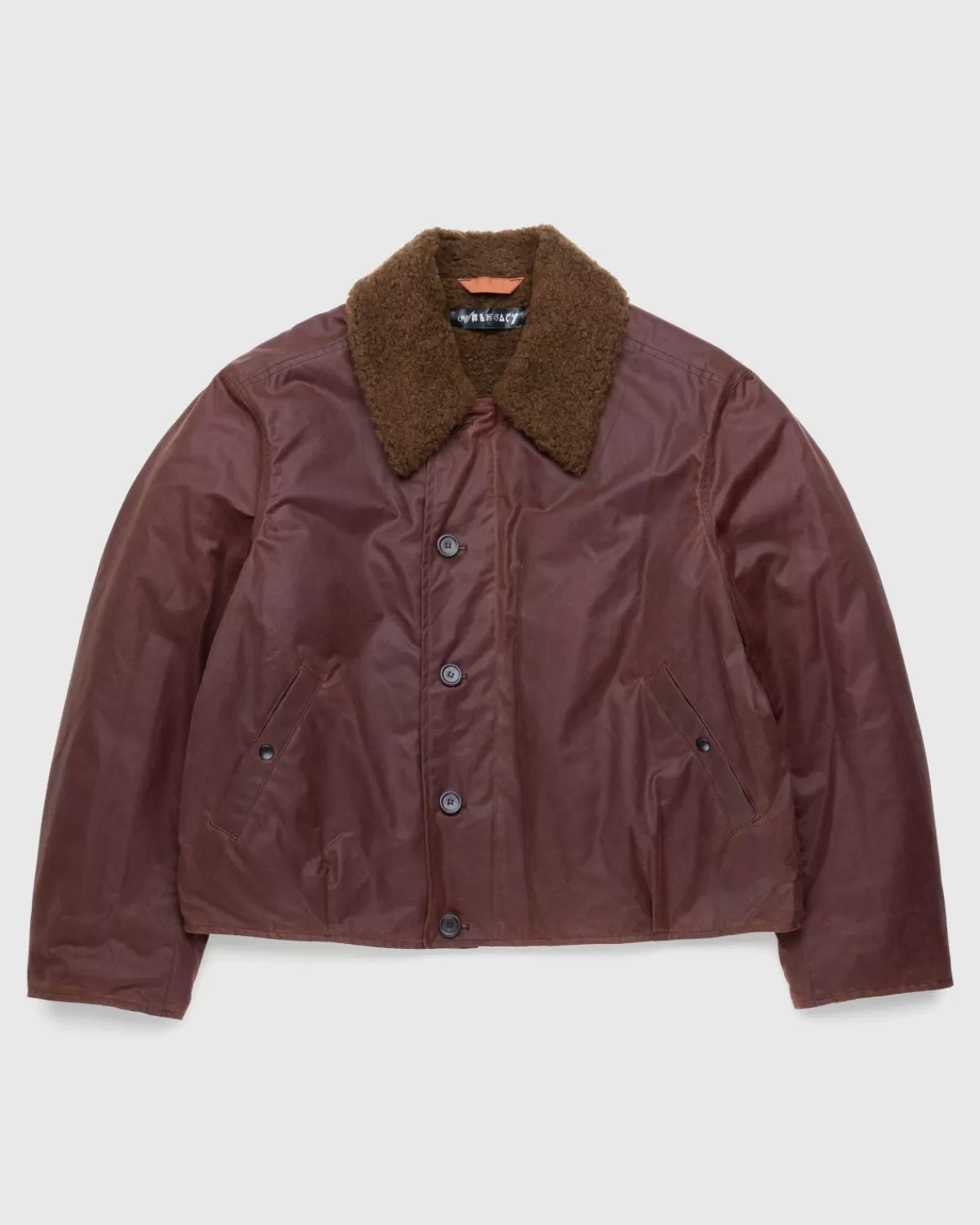 Unser Vermachtnis Grizzly Jacket Oxblood>Our Legacy Discount