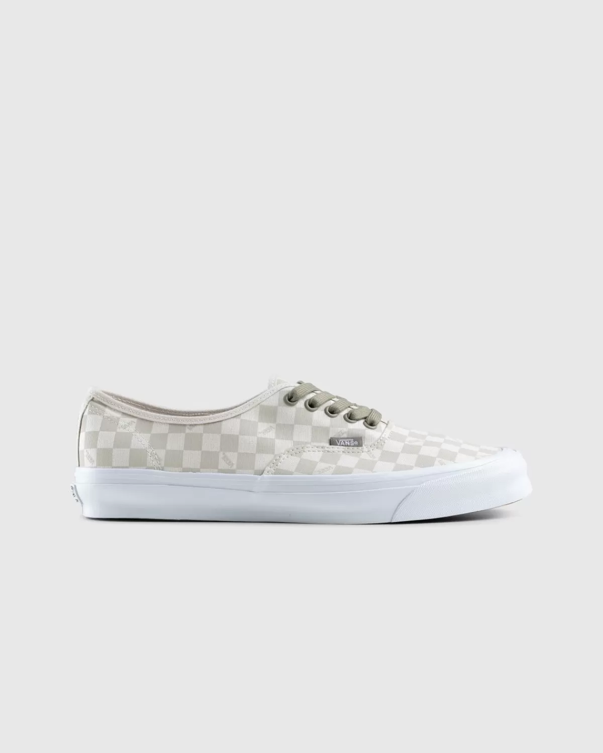 Männer Vans Ua Og Authentic Lx Vault Checkerboard Beige