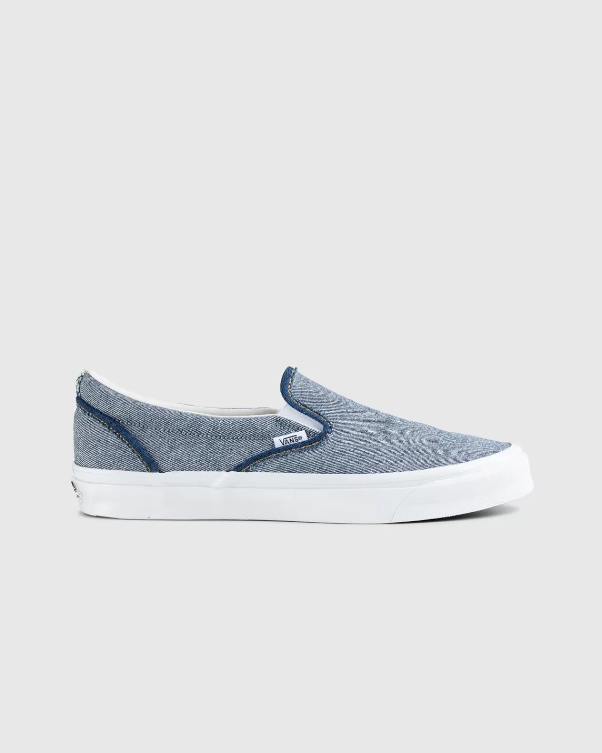 Männer Vans Ua Og Classic Slip-On Denim Indigo