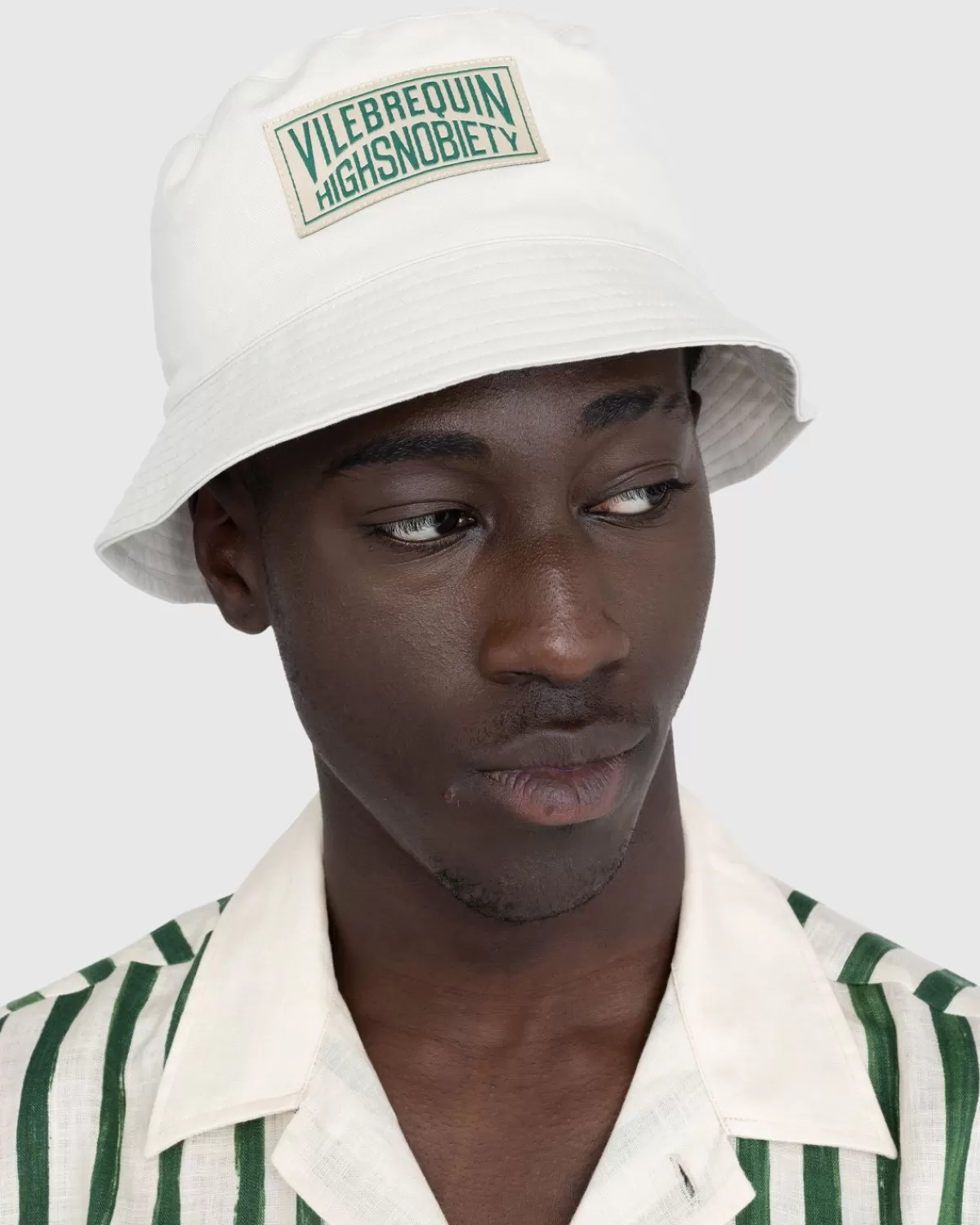 Männer Vilebrequin X Highsnobiety Bucket Hat Eggshell