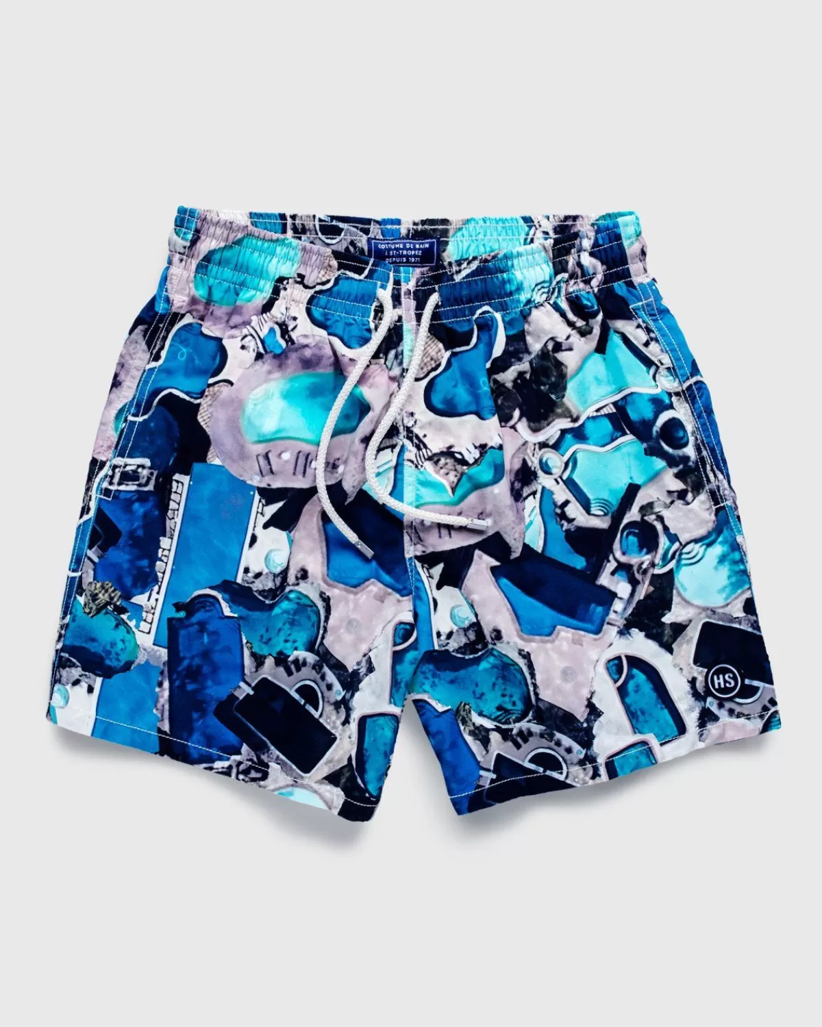 X Highsnobiety Mustershorts Blau>Vilebrequin Fashion