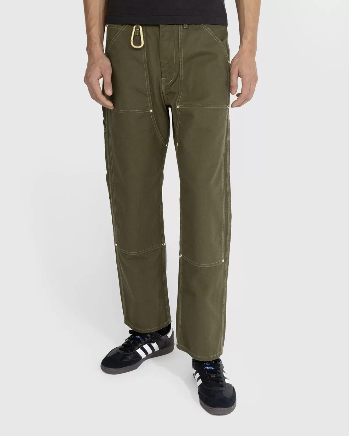 Von Menschen Gemacht Duck Painter Hose Olive Drab>Human Made Cheap