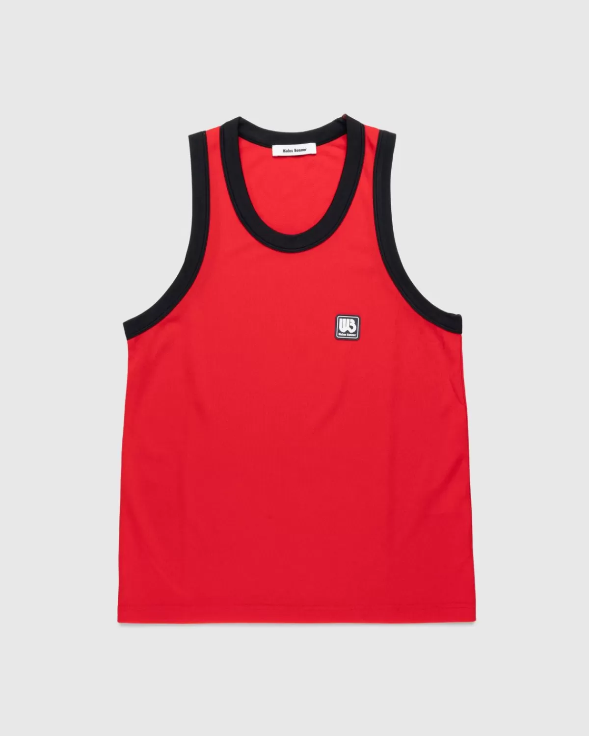 Diop Tank Top Rot/Schwarz>Wales Bonner Store