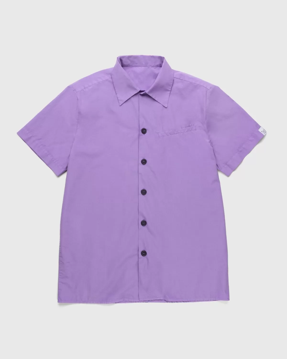 Baumwoll-Camp-Shirt Lavendel>Winnie New York Best Sale