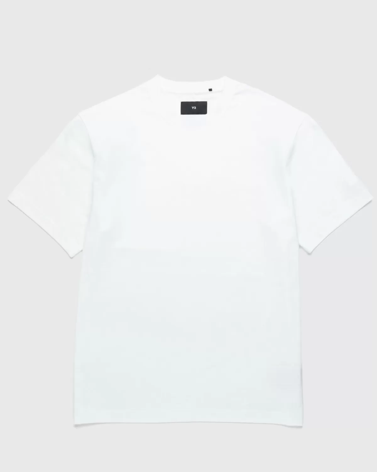 Männer Y-3 Entspanntes Kurzarm-T-Shirt Core White