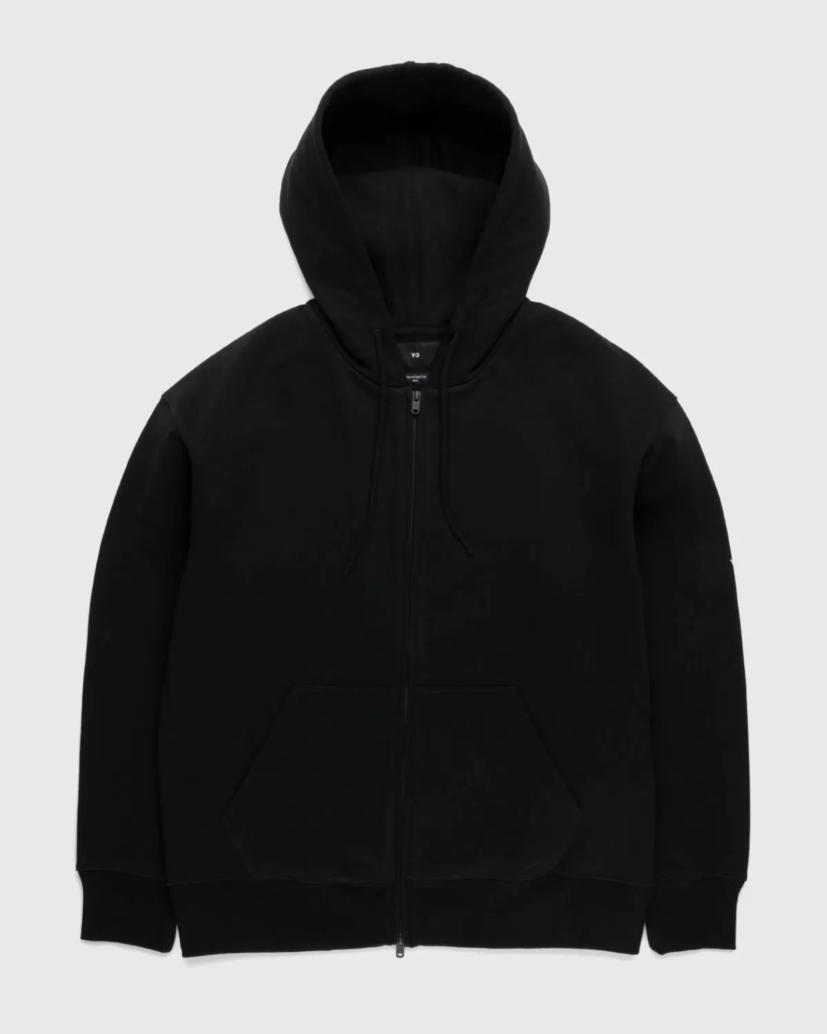 Männer Y-3 Ft Zip Hoodie Schwarz