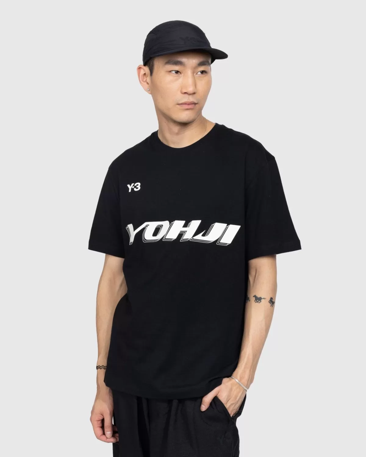 Männer Y-3 Gfx Ss T-Shirt