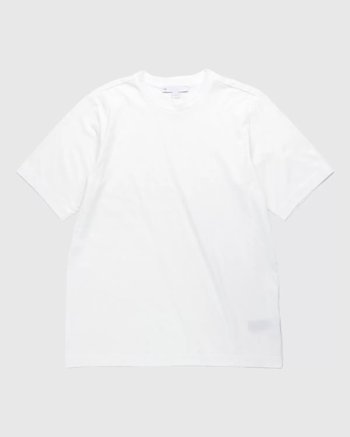 Männer Y-3 Logo T-Shirt Weis