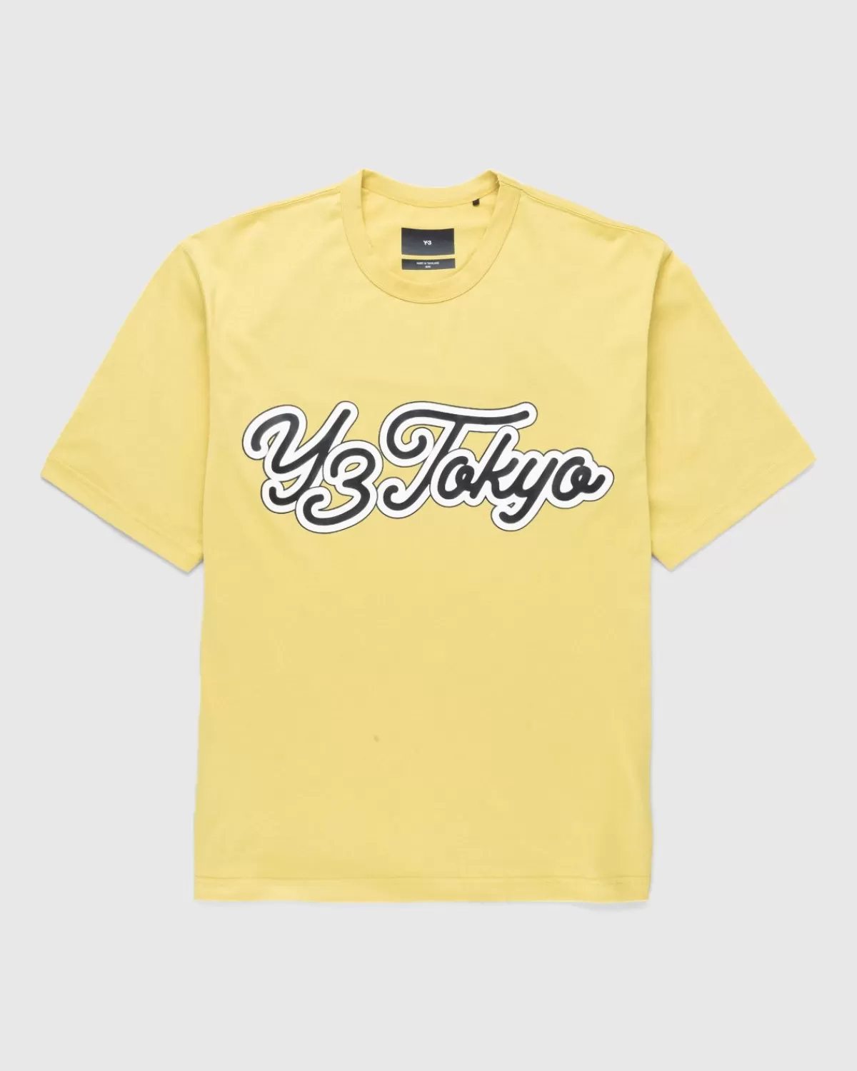 Männer Y-3 Tokyo T-Shirt Blanch Yellow