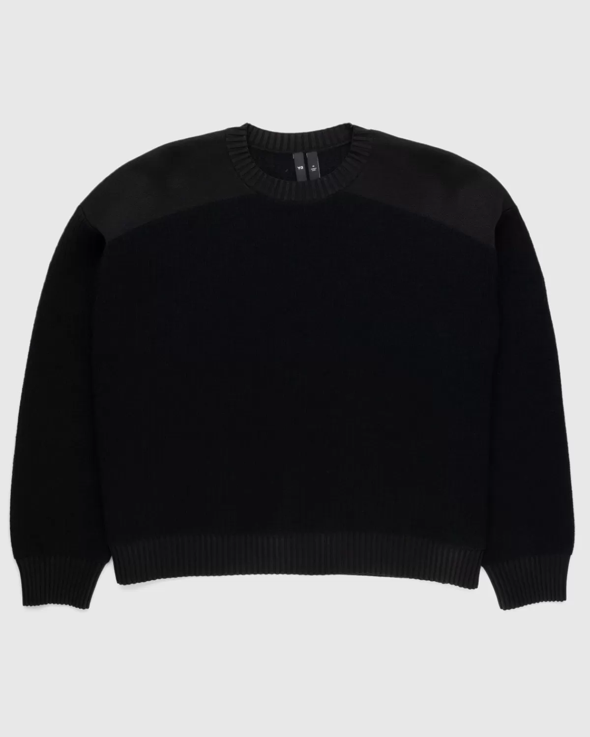 Utility-Pullover Mit Rundhalsausschnitt Schwarz>Y-3 Best Sale