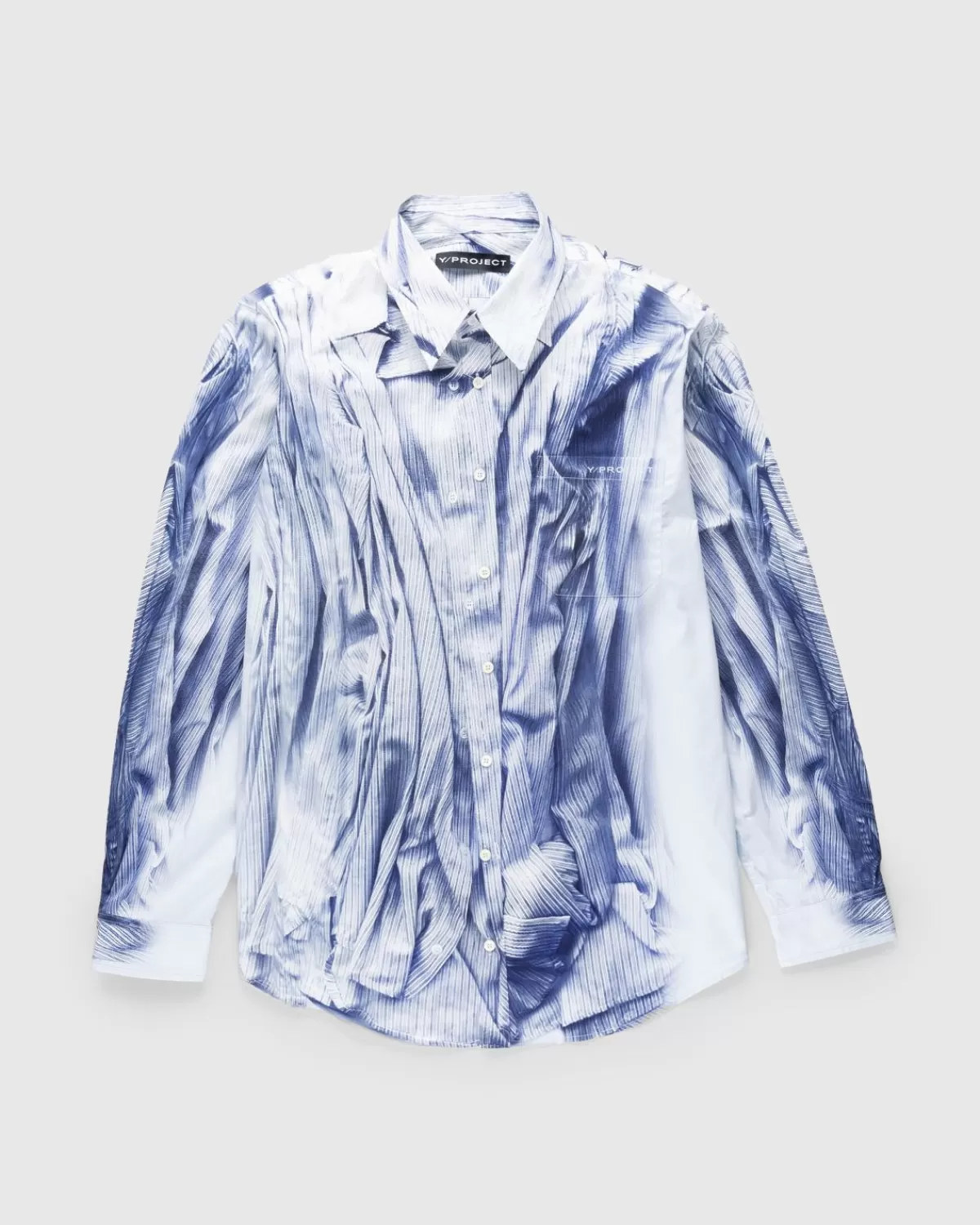 Compact Print Shirt Hellblau>Y/Project Best