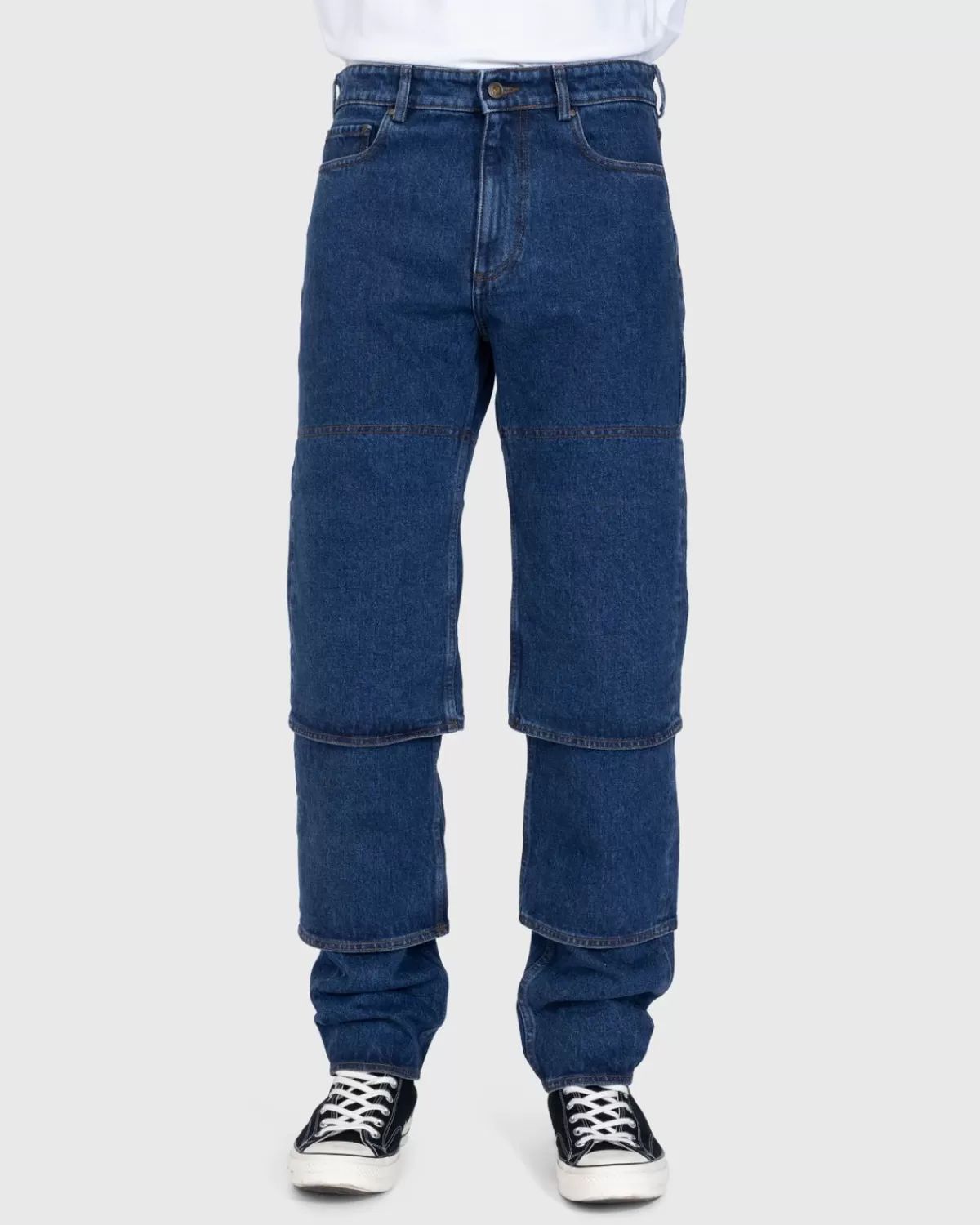 Klassische Jeans Mit Mehreren Manschetten In Blau>Y/Project Discount