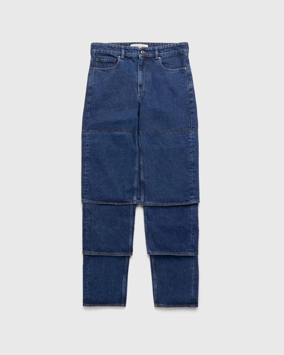 Klassische Jeans Mit Mehreren Manschetten In Blau>Y/Project Discount